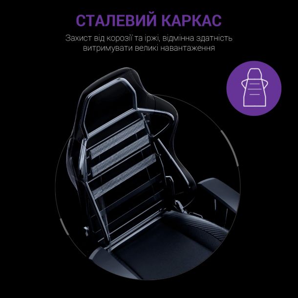 Крісло геймерське Anda Seat Luna L Fabric Black (871380169) в интернет-магазине